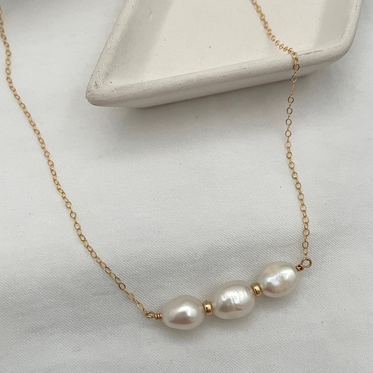 Big Pearl Necklace – IsabelleGraceJewelry