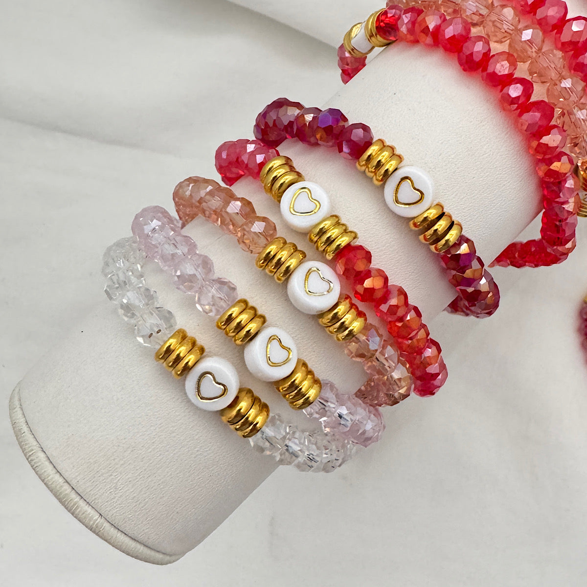 Crystal Heart Friendship Bracelet – IsabelleGraceJewelry