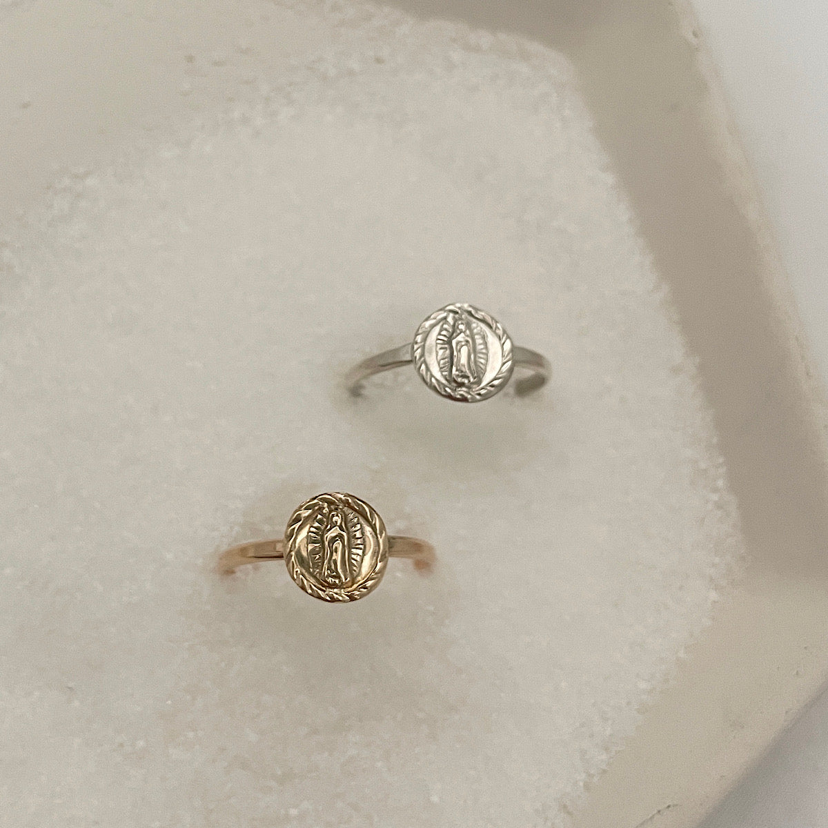 Tiniest Miraculous Medal Ring
