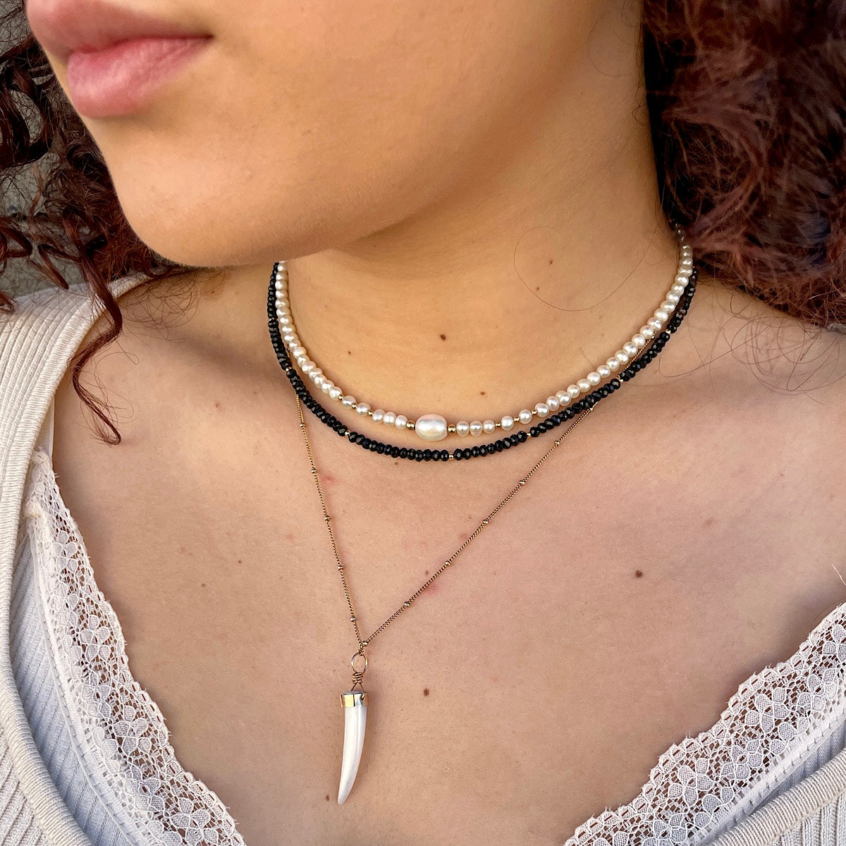 La Perla Baroque Pearl Choker Necklace