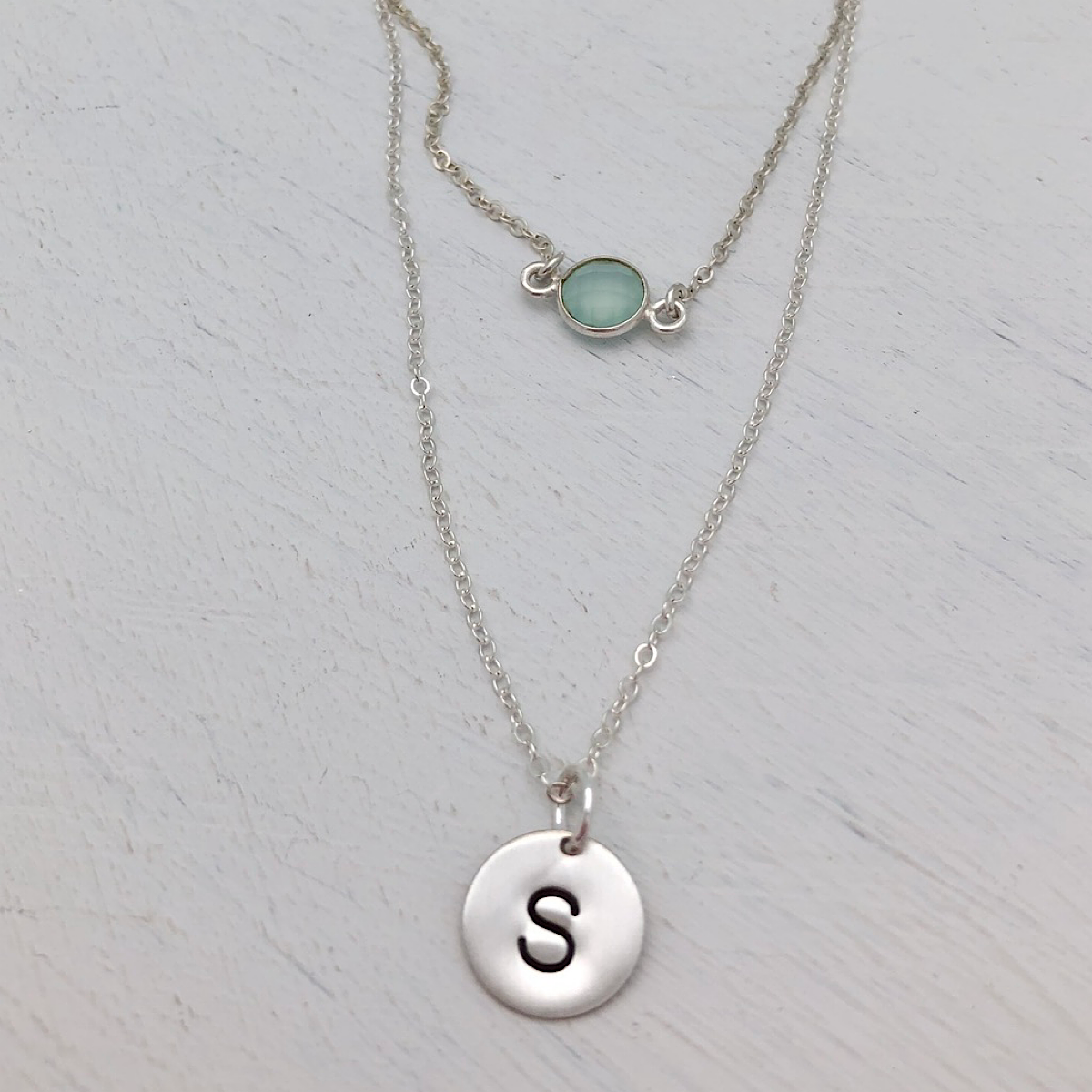 Candy Drop Initial Necklace
