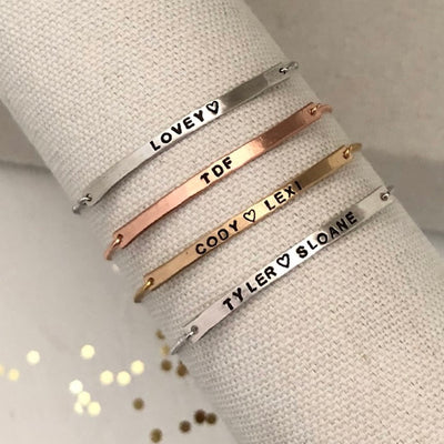 Little ID Personalized Message Bracelet