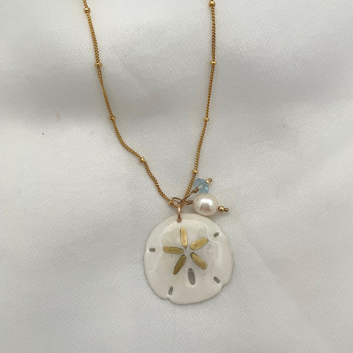 Sand Dollar Charm Necklace