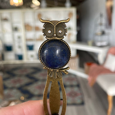 Gemstone Owl Bookmark