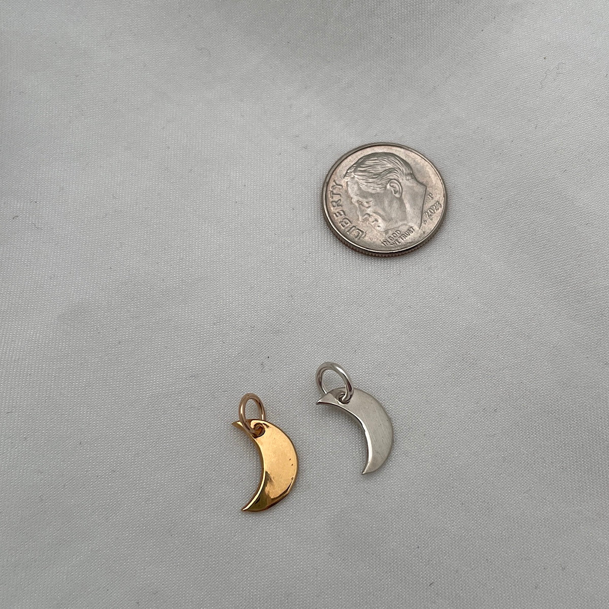 Tiny Moon Charm