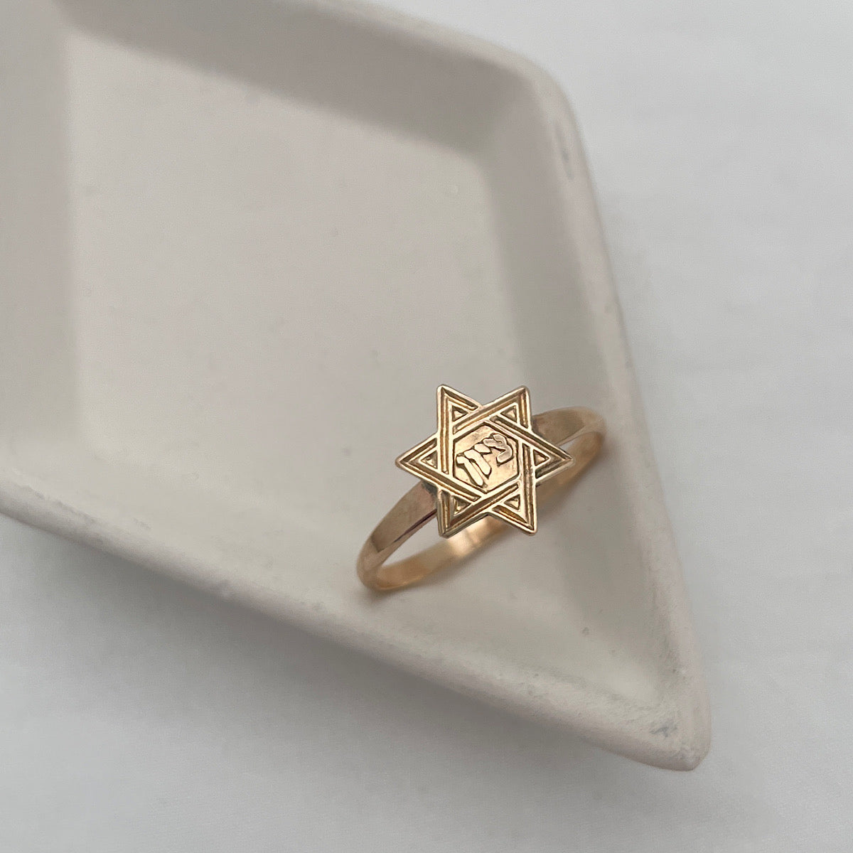 Star Of David Ring