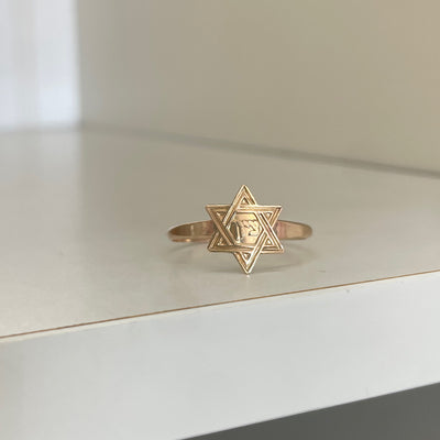 Star Of David Ring