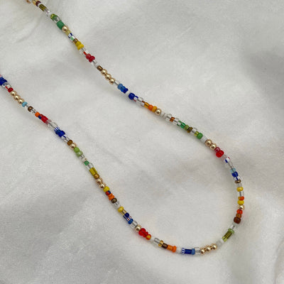 Camp Seed Bead Necklace