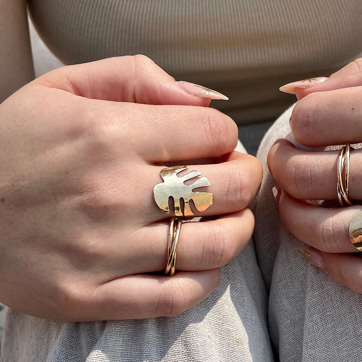 Palm Leaf Ring