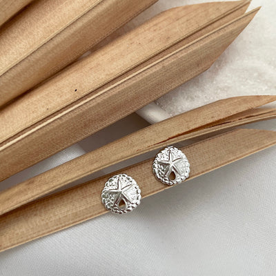 Sand Dollar Stud Earrings