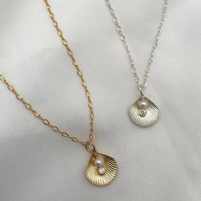 Seashell Charm Necklace