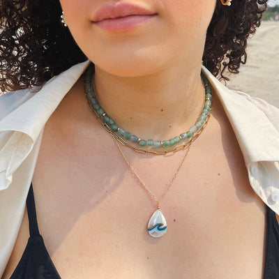 Ride the Wave Shell Necklace