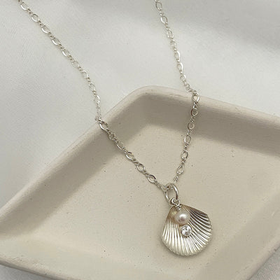 Seashell Charm Necklace