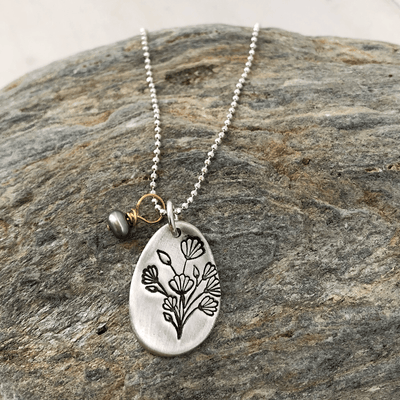 Beauty Within Pebble Necklace - IsabelleGraceJewelry