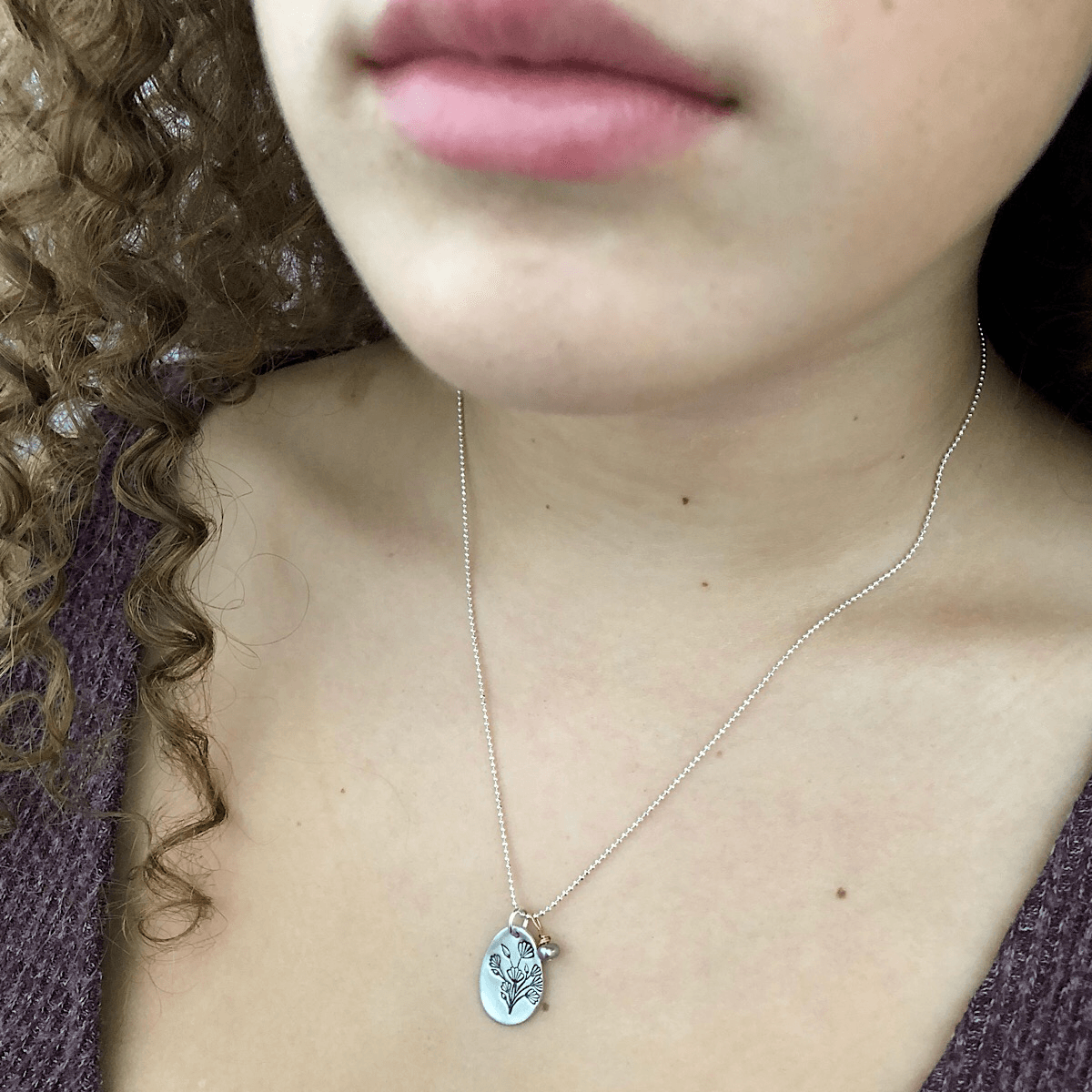 Beauty Within Pebble Necklace - IsabelleGraceJewelry