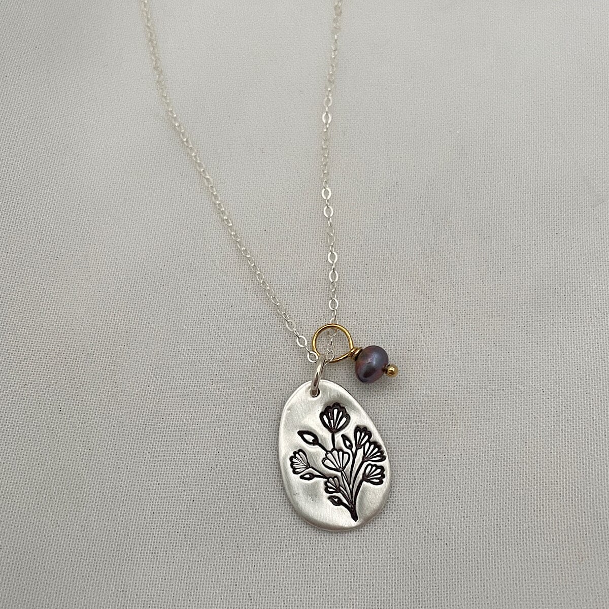 Beauty Within Pebble Necklace