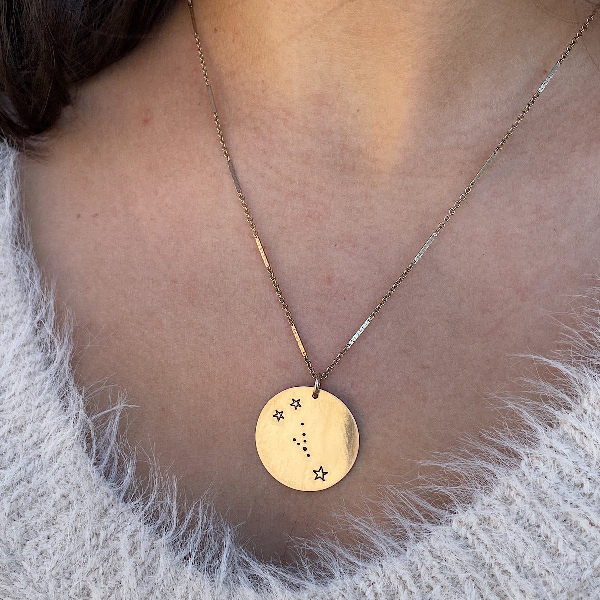 Constellation Coin Necklace