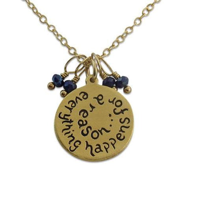 Everything Happens Necklace - IsabelleGraceJewelry