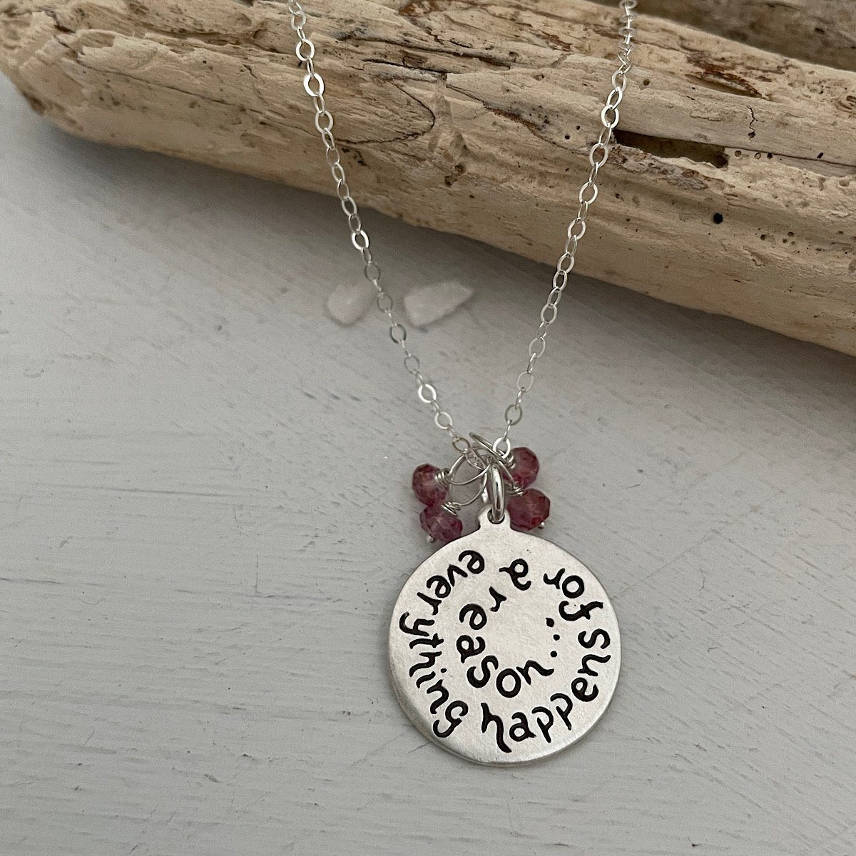 Everything Happens Necklace
