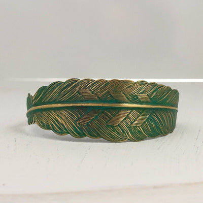 Feather Cuff - IsabelleGraceJewelry