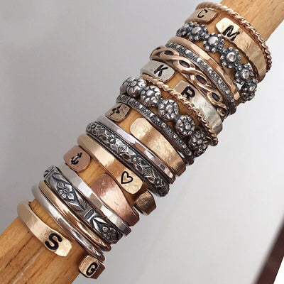 Fiona Stacker Band Gold - IsabelleGraceJewelry