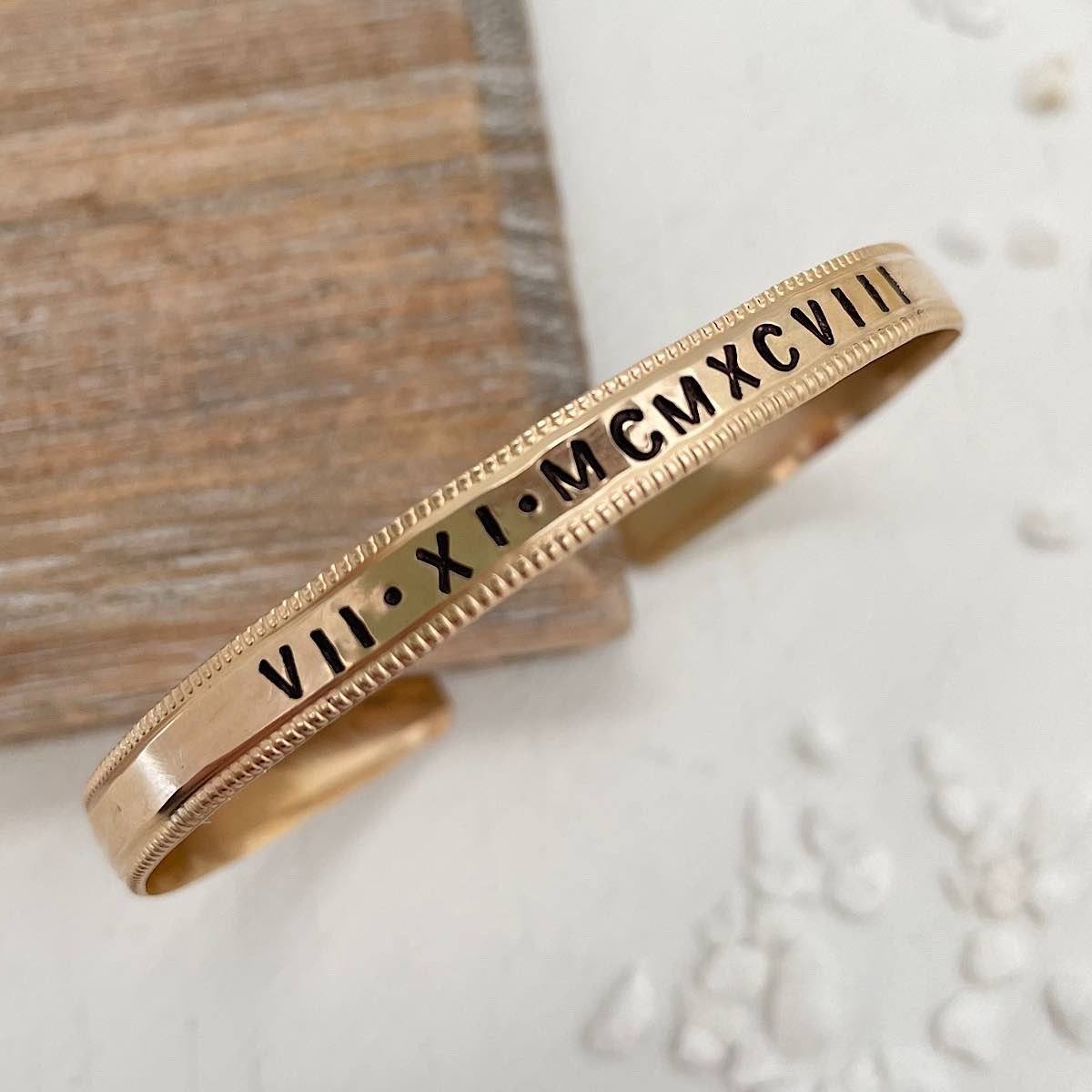 Forever Personalized Cuff