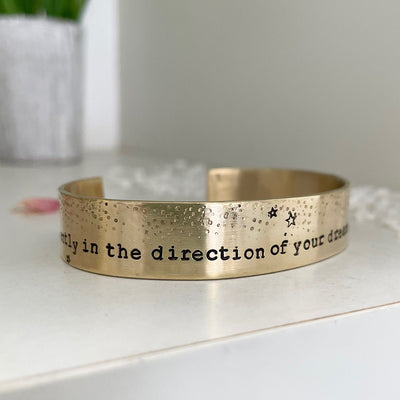 Go Confidently Graduation Cuff