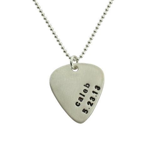 Guitar Pick Necklace - IsabelleGraceJewelry