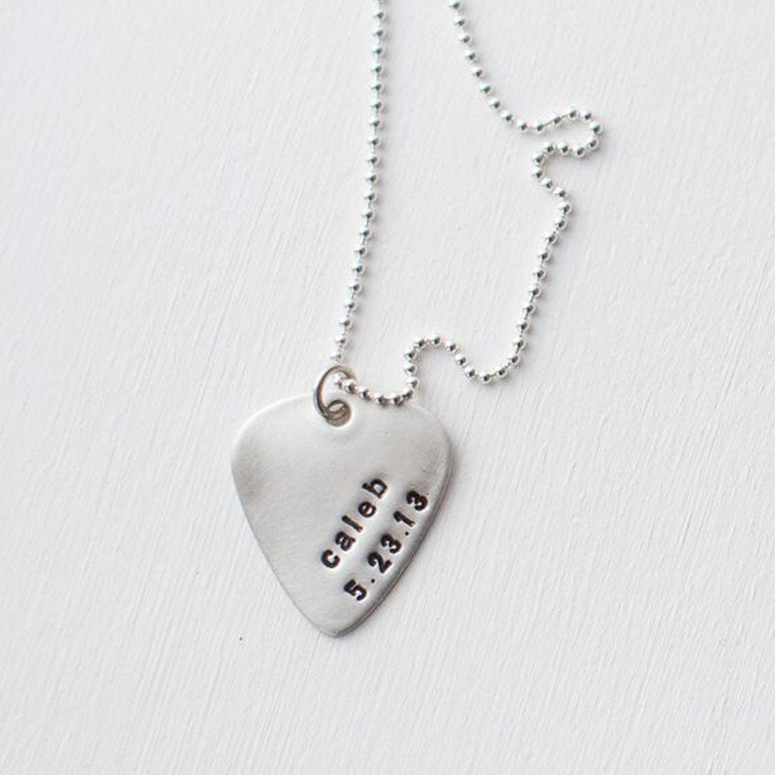 Guitar Pick Necklace - IsabelleGraceJewelry