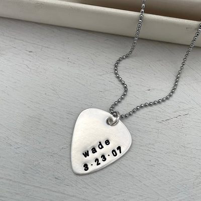 Guitar Pick Necklace