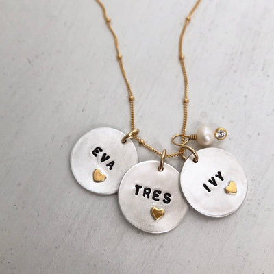 Heart Charm Tags - IsabelleGraceJewelry