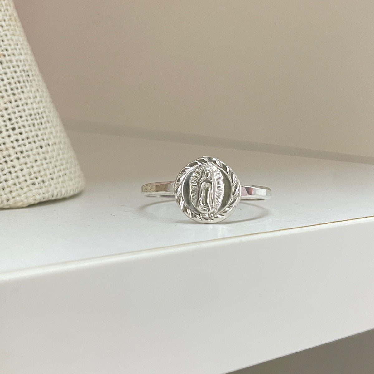 Tiniest Miraculous Medal Ring