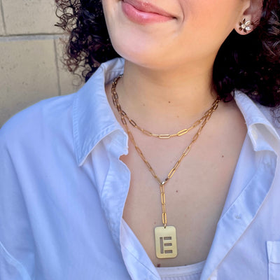 Chunky Paperclip Chain Necklace