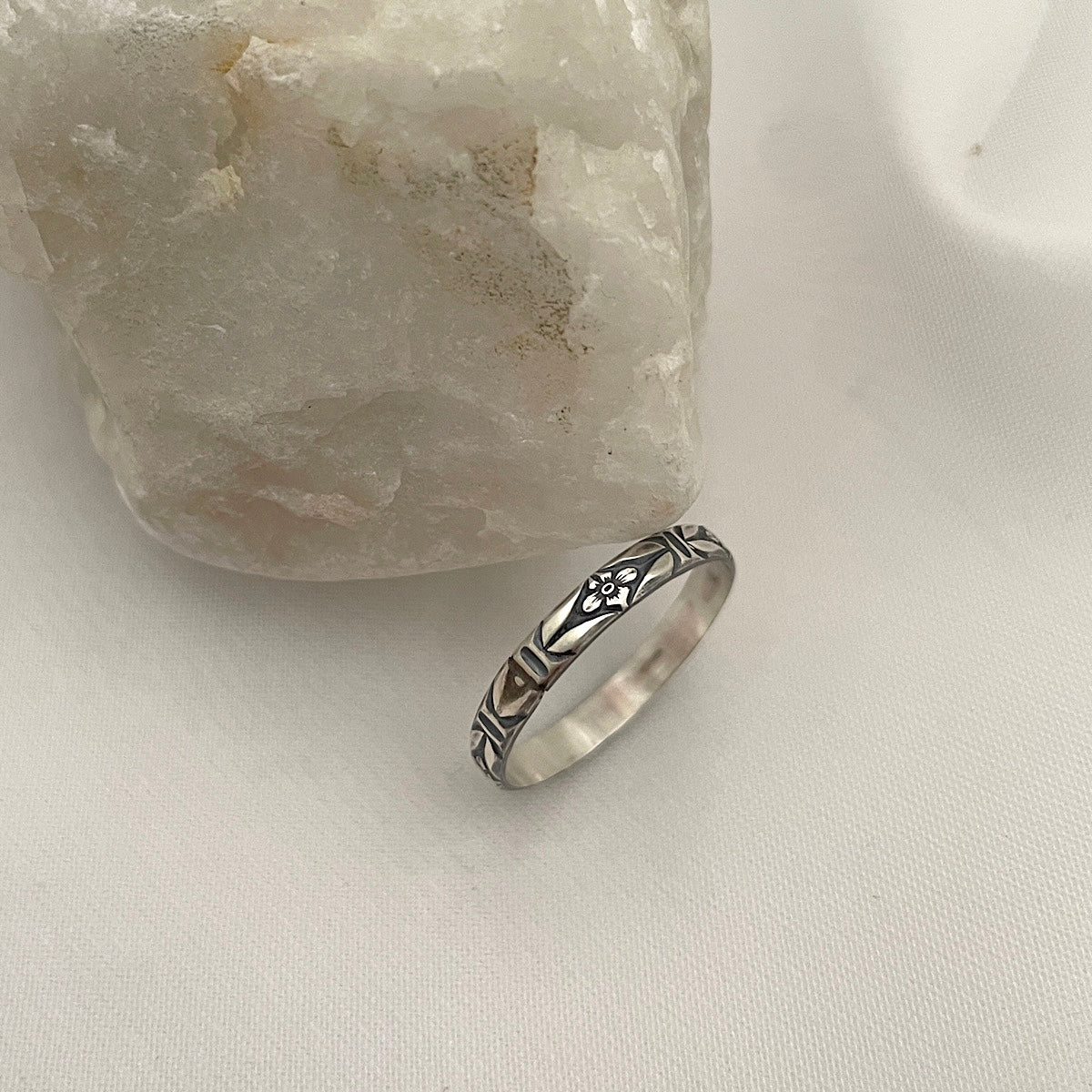 Lily Stacker Band Ring – IsabelleGraceJewelry