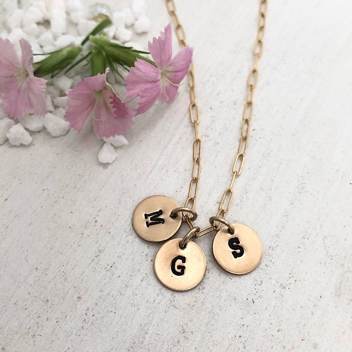 Little ID Disc Necklace - IsabelleGraceJewelry