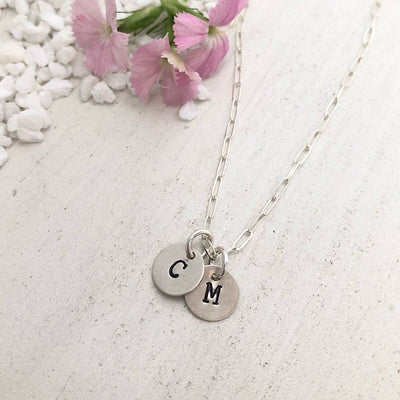 Little ID Disc Necklace - IsabelleGraceJewelry