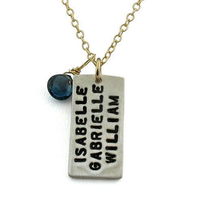 LOVE Dog Tag Necklace - IsabelleGraceJewelry