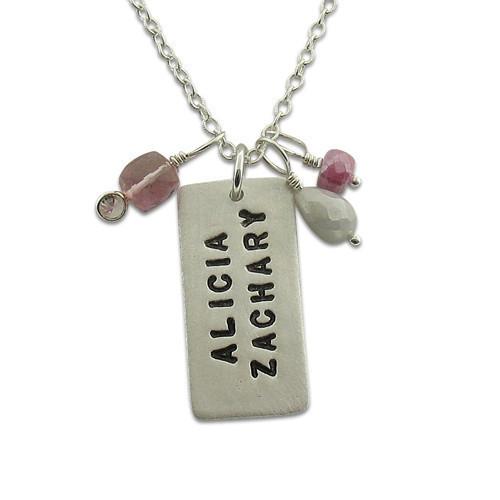 LOVE Dog Tag Necklace - IsabelleGraceJewelry