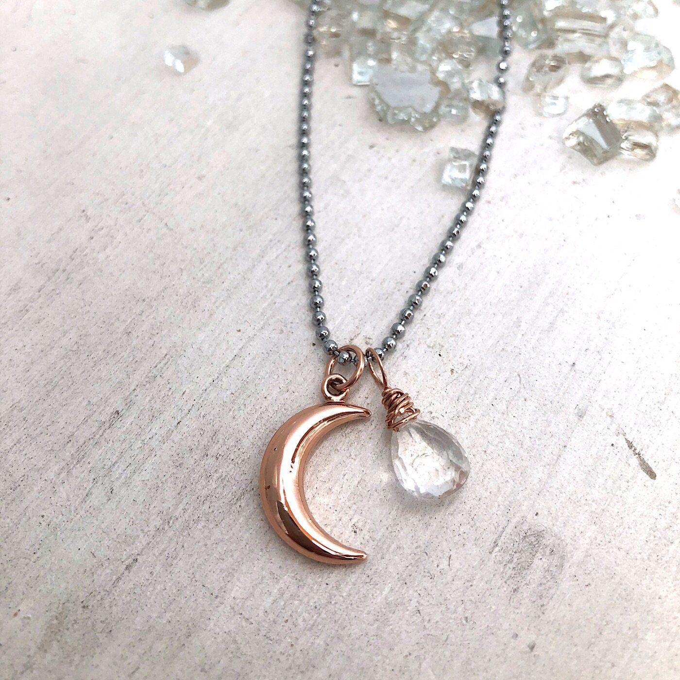 Luna Crystal Necklace – IsabelleGraceJewelry