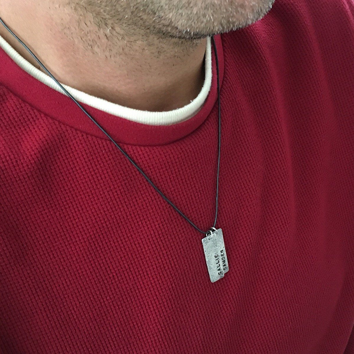 Men's Tall Tags  - IsabelleGraceJewelry