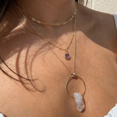 Mini Angel Aura Necklace