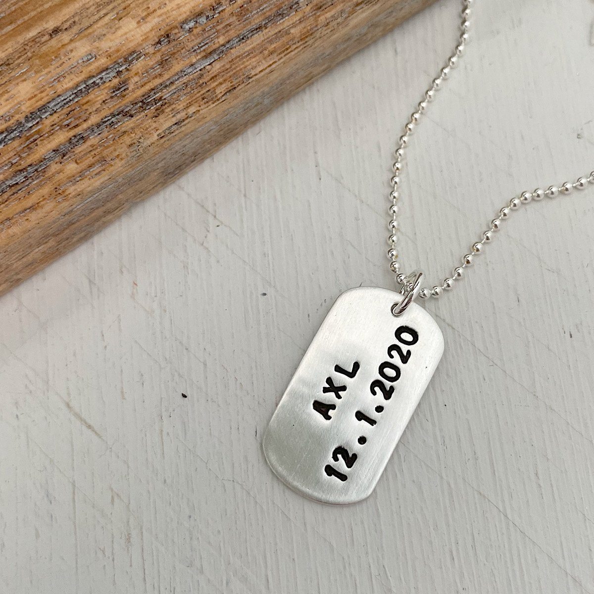 Classic Dog Tag Necklace