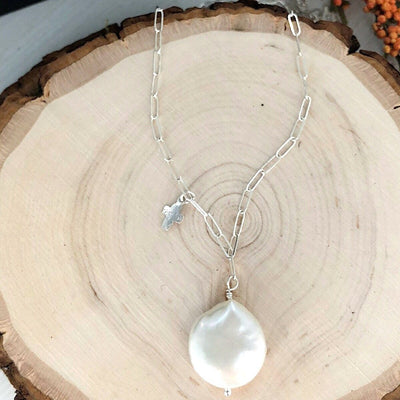Perfect Pearl Drop Necklace  - IsabelleGraceJewelry