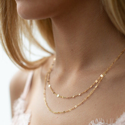 Pretty Lace Drape Necklace  - IsabelleGraceJewelry