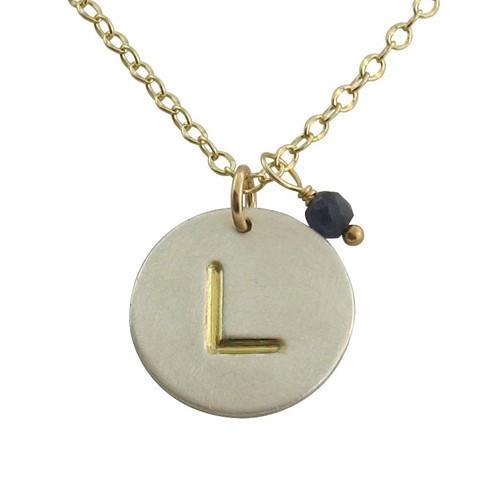 Signature Initial Necklace  - IsabelleGraceJewelry