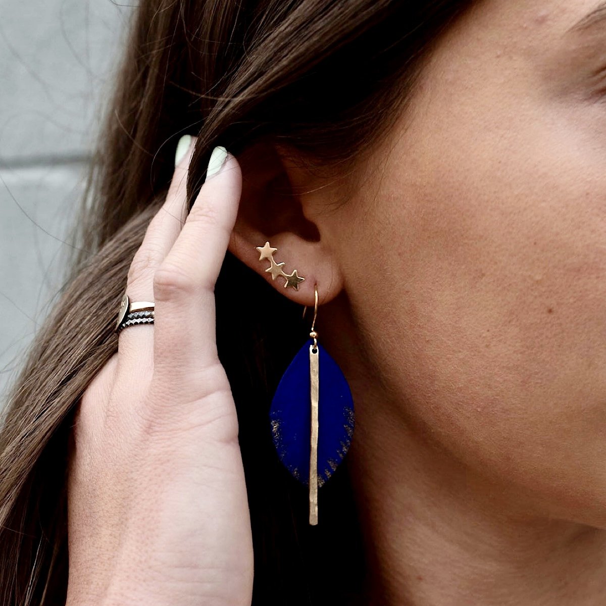 Sloane Leaf Earring