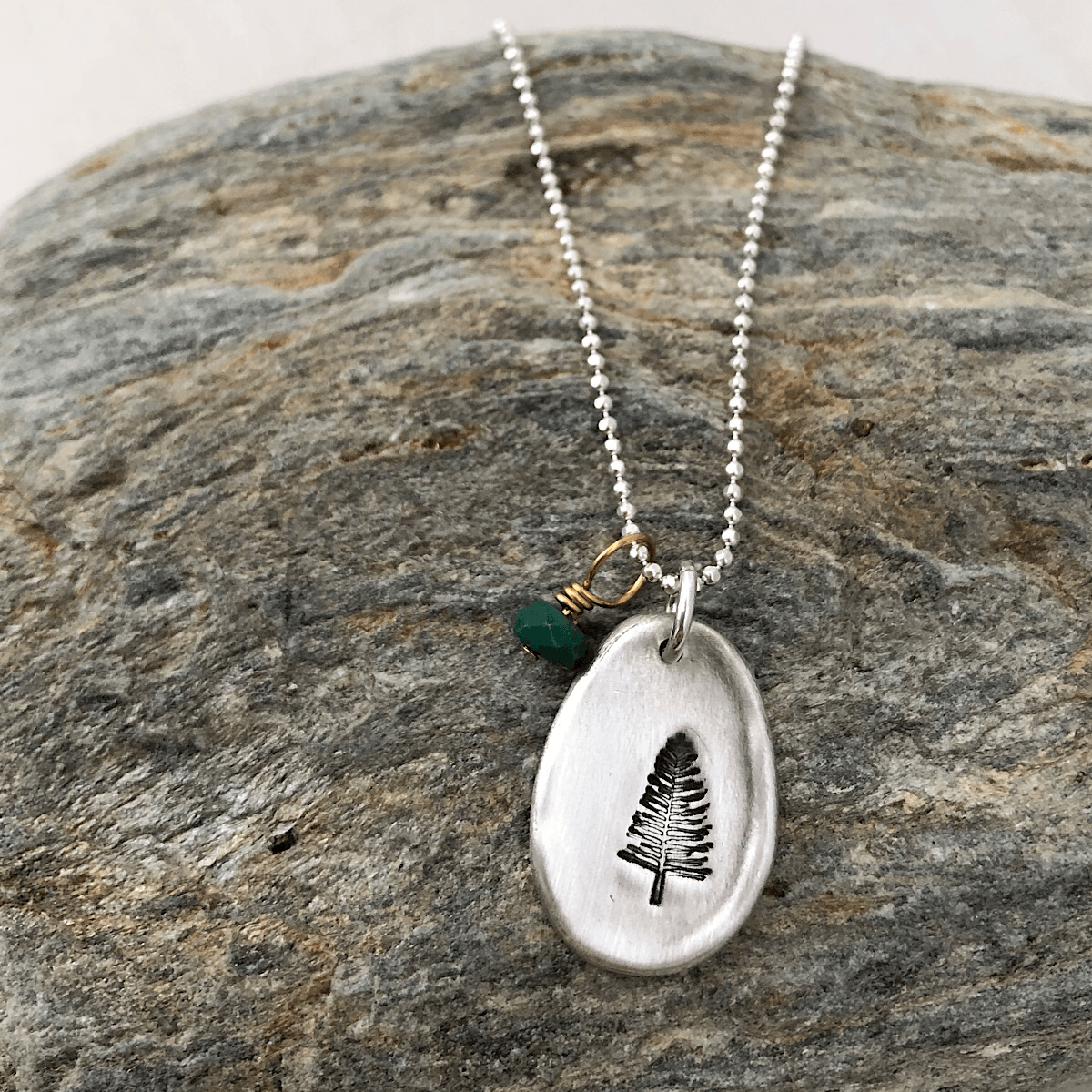 Stand Tall Pebble Necklace  - IsabelleGraceJewelry
