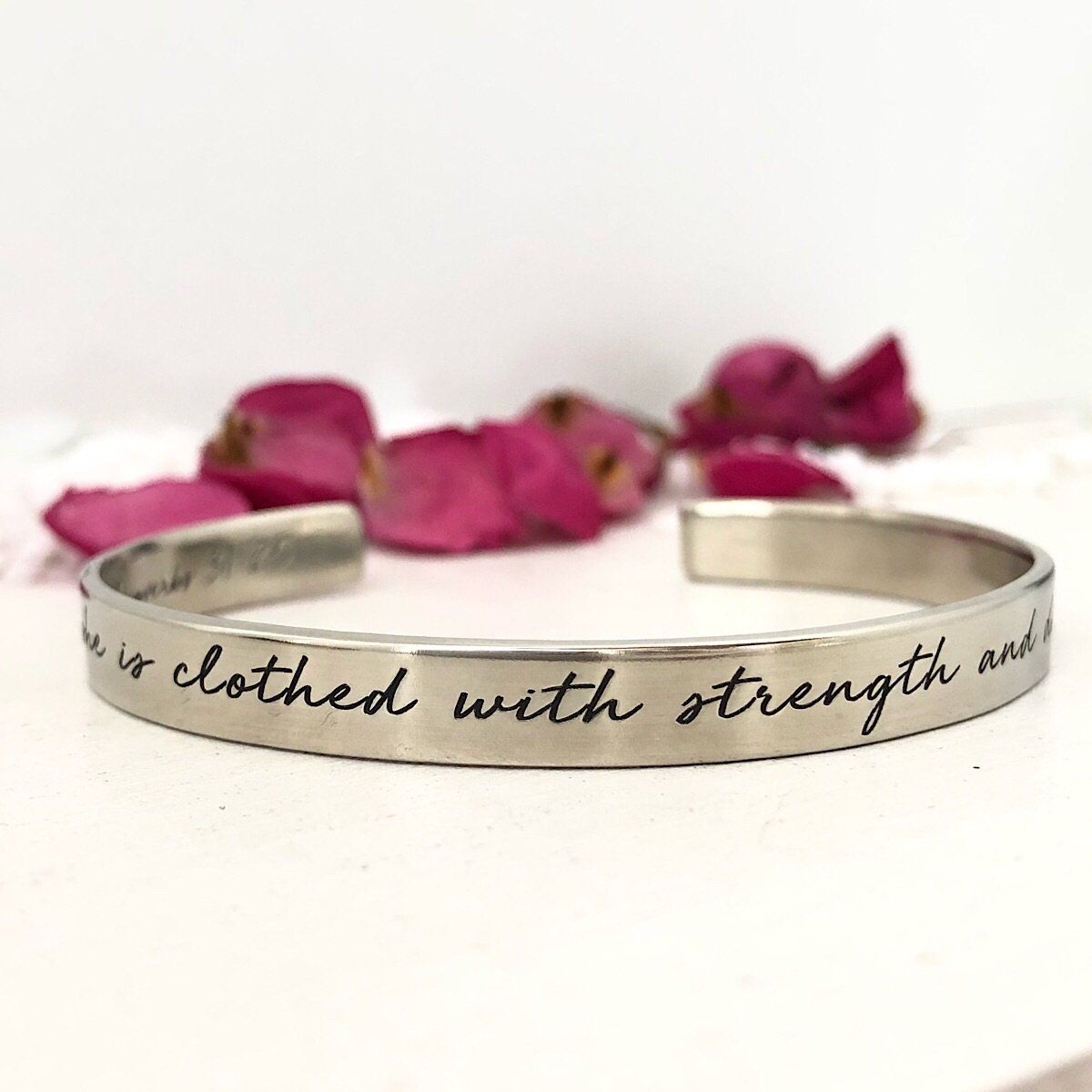 Strength and Dignity Cuff – IsabelleGraceJewelry