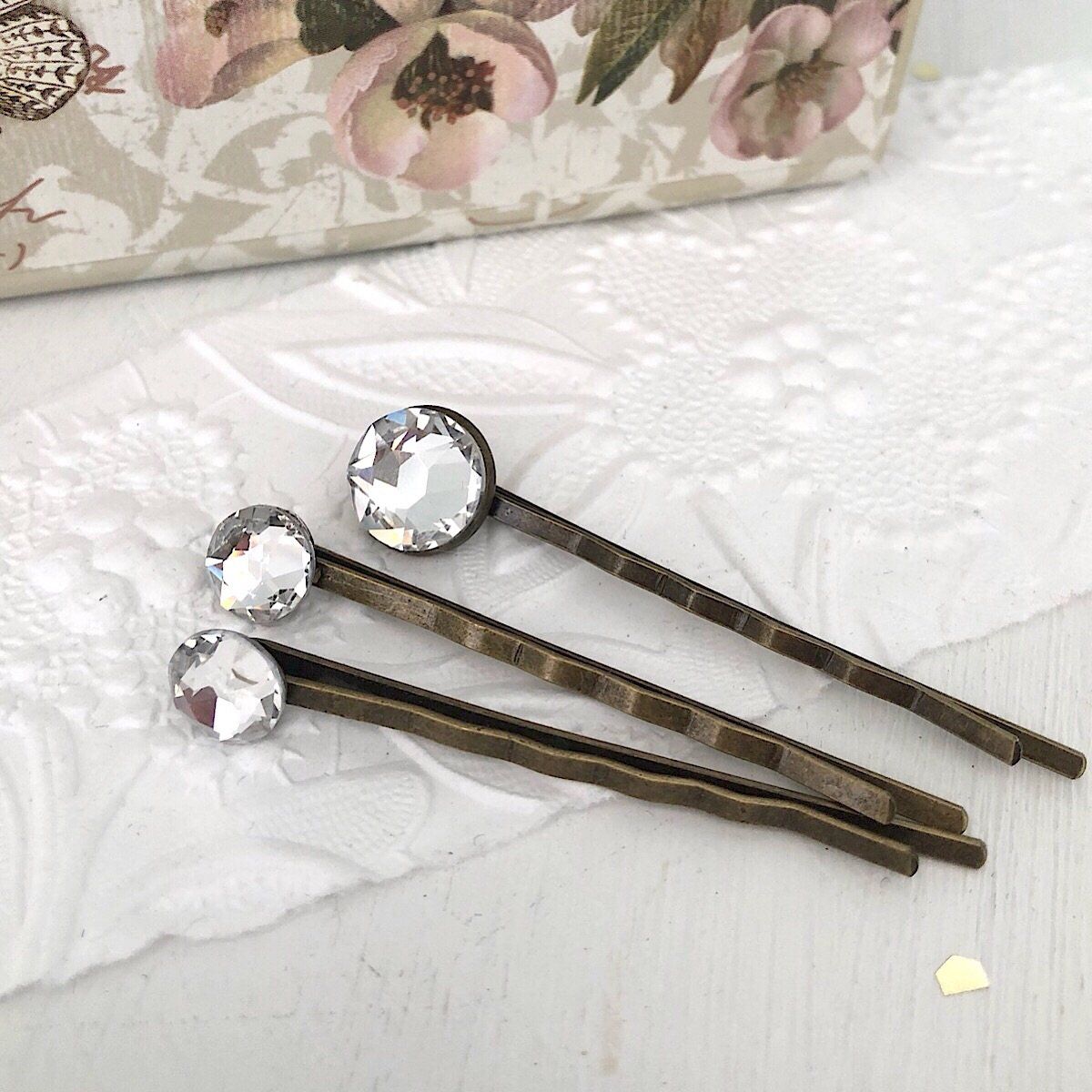 Swarovski Bobby Pins