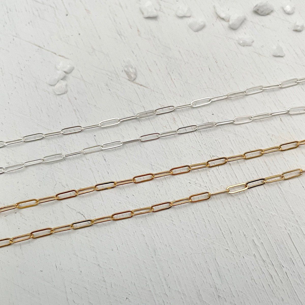 Thin Paperclip Chain